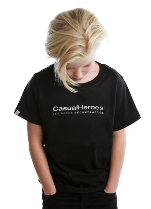 T-shirt enfant avec imprimé Les Héros Décontractés