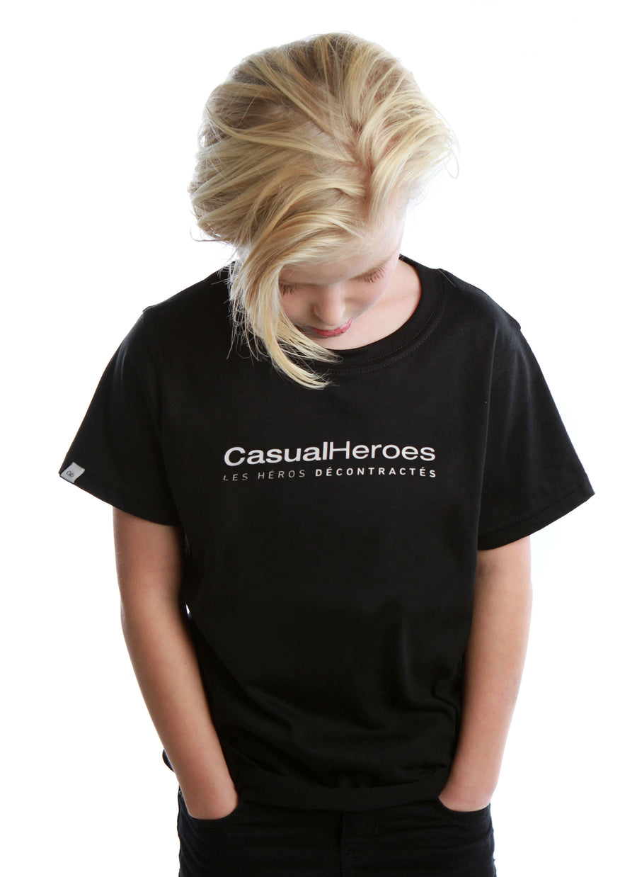 T-shirt enfant avec imprimé Les Héros Décontractés