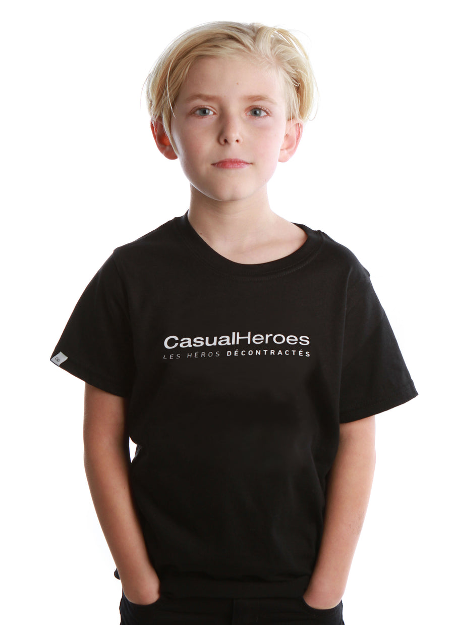 T-shirt enfant avec imprimé Les Héros Décontractés